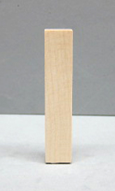 Holzbuchstabe 7,5cm Ahorn I